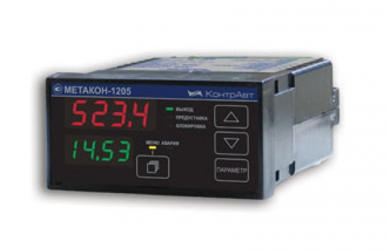 МЕТАКОН-1205 измеритель-регулятор, нормирующий преобразователь, контроллер, щитовой монтаж, RS-485